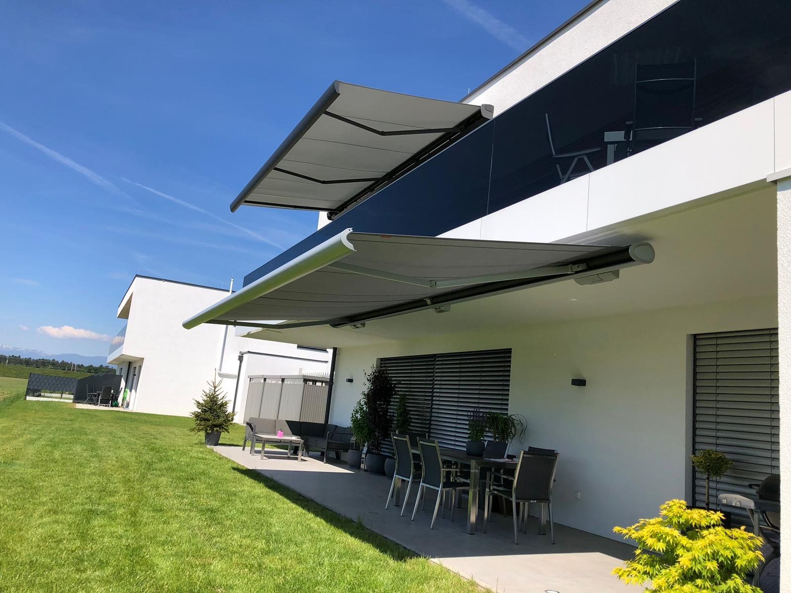 KM Technik für Sonnenschutz, Markisenbeschattungen, Terrassenbeschattungen