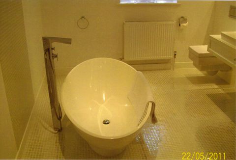 bathroom tiling