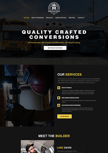 Website Mock-up