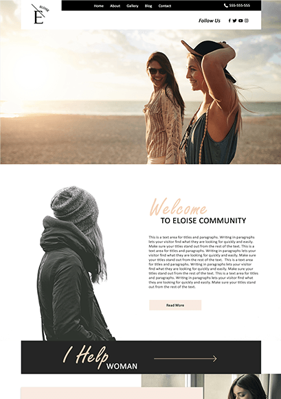 Website Mock-up