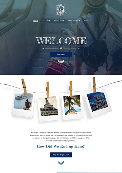 Website Mock-up