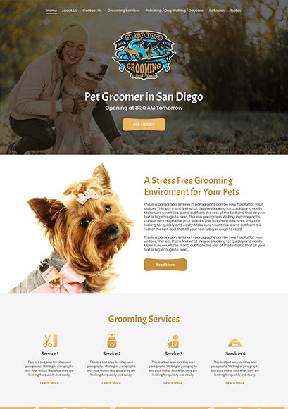 Website Mock-up