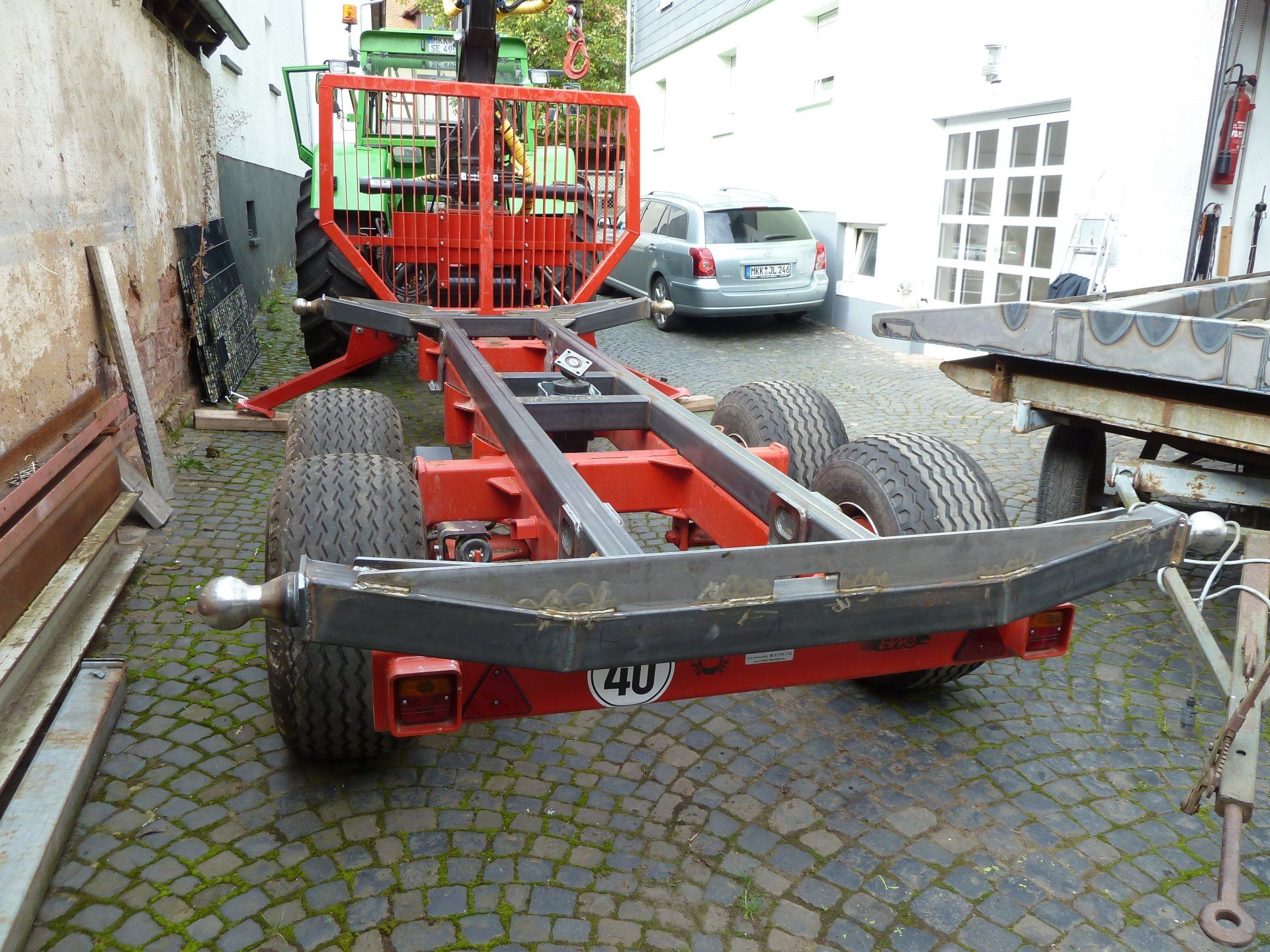 Kipperpritsche für Rückewagen Landwirtschaft Forstwirtschaft
