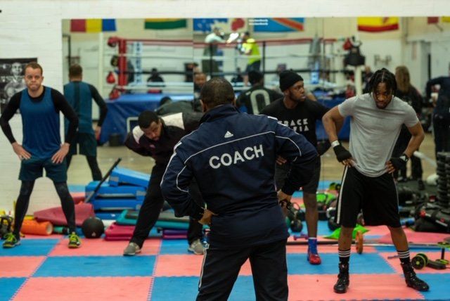 Selby Amateur Boxing Club participates stretching