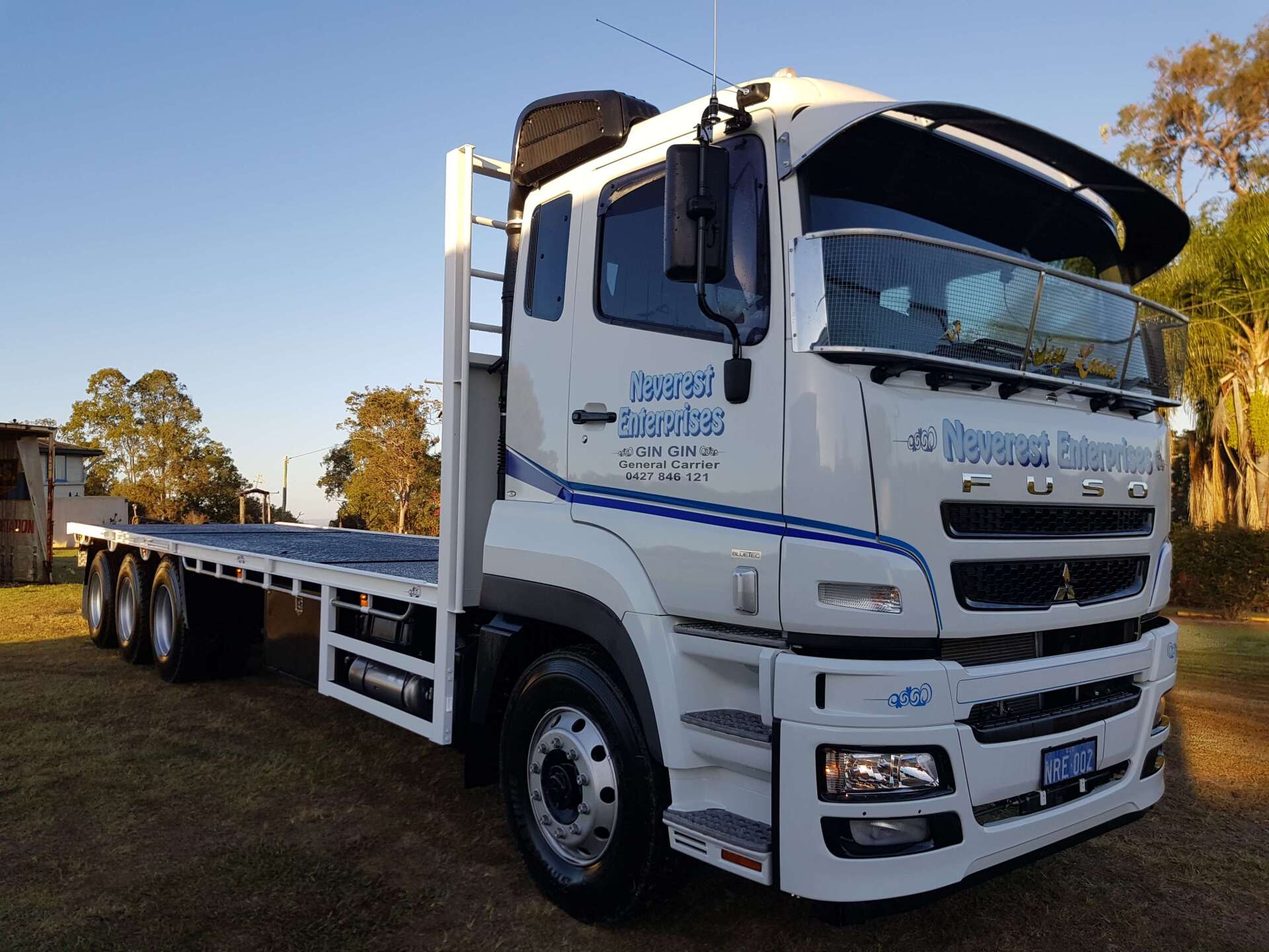 Side View of Truck β Deliveries in Gin Gin, QLD