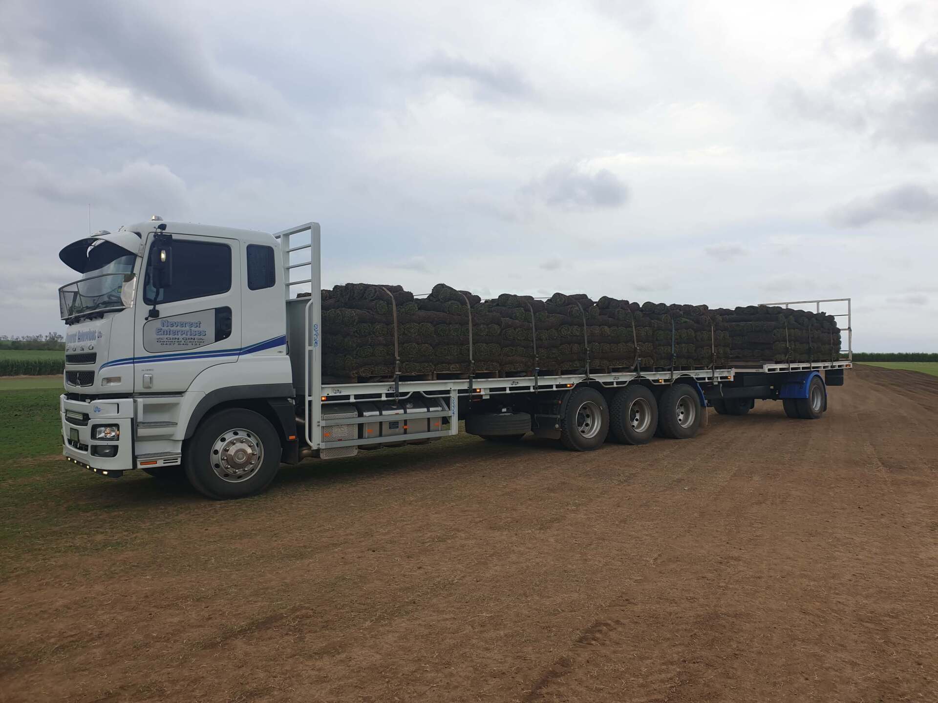 Truck Carrying Deliveries β Deliveries in Gin Gin, QLD