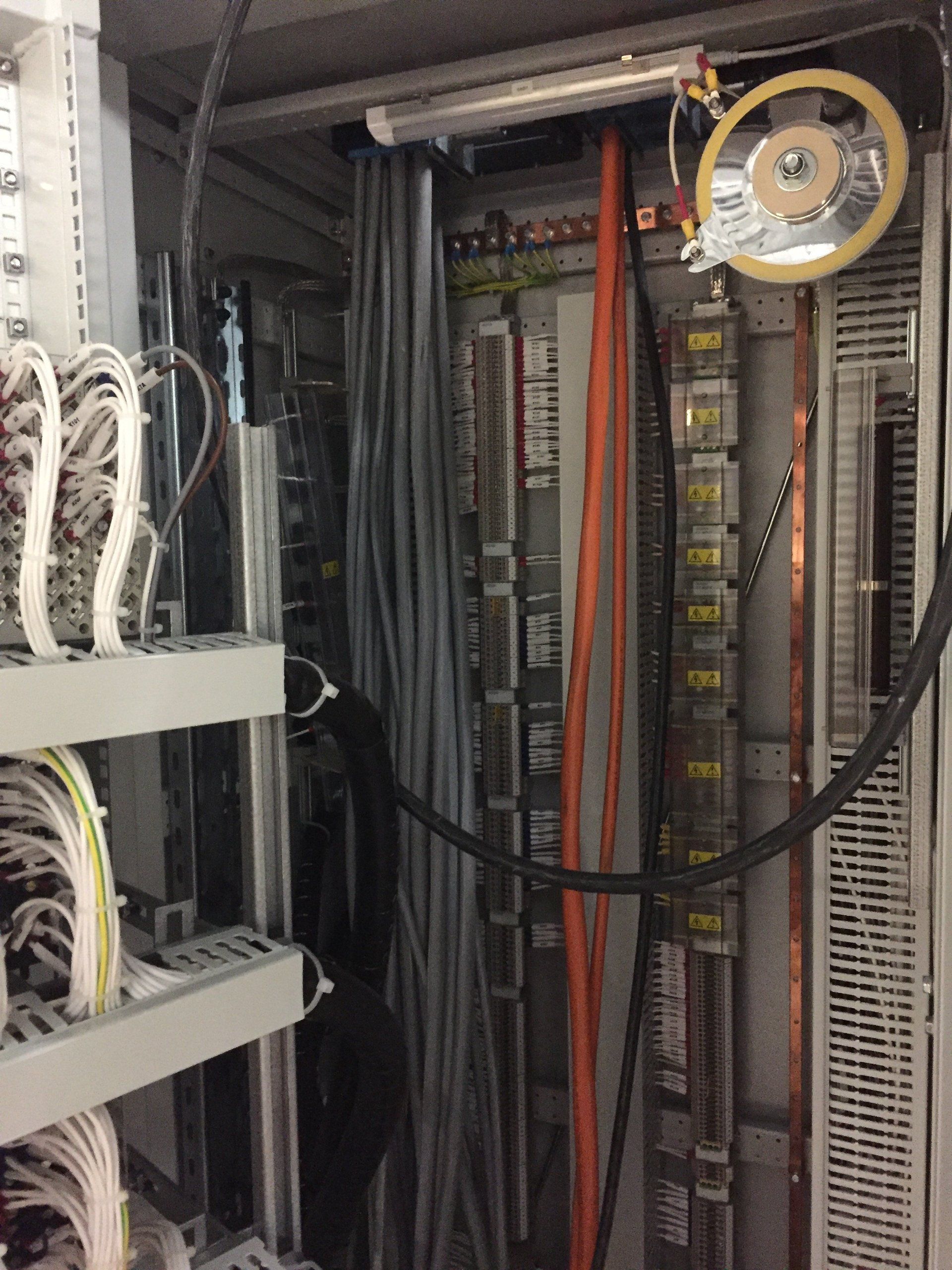 electrical wires room