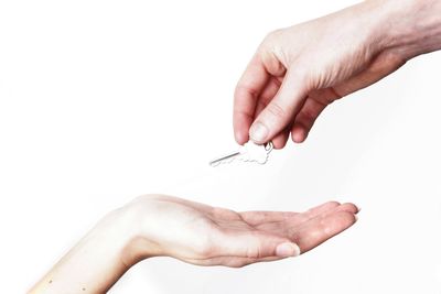 Handing over the key
