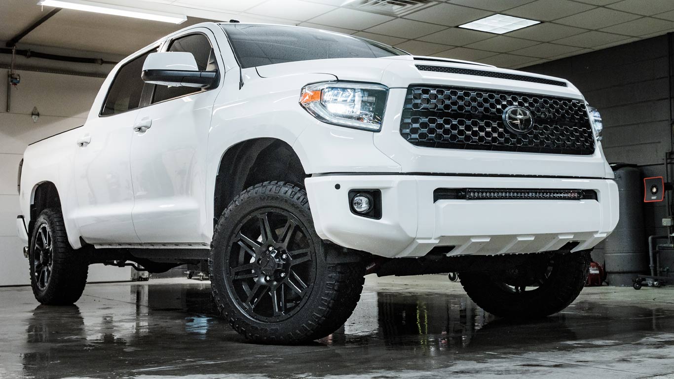 Toyota Tundra Paint Protection Film Front Partial