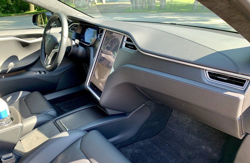 Interior Tesla Cleaning