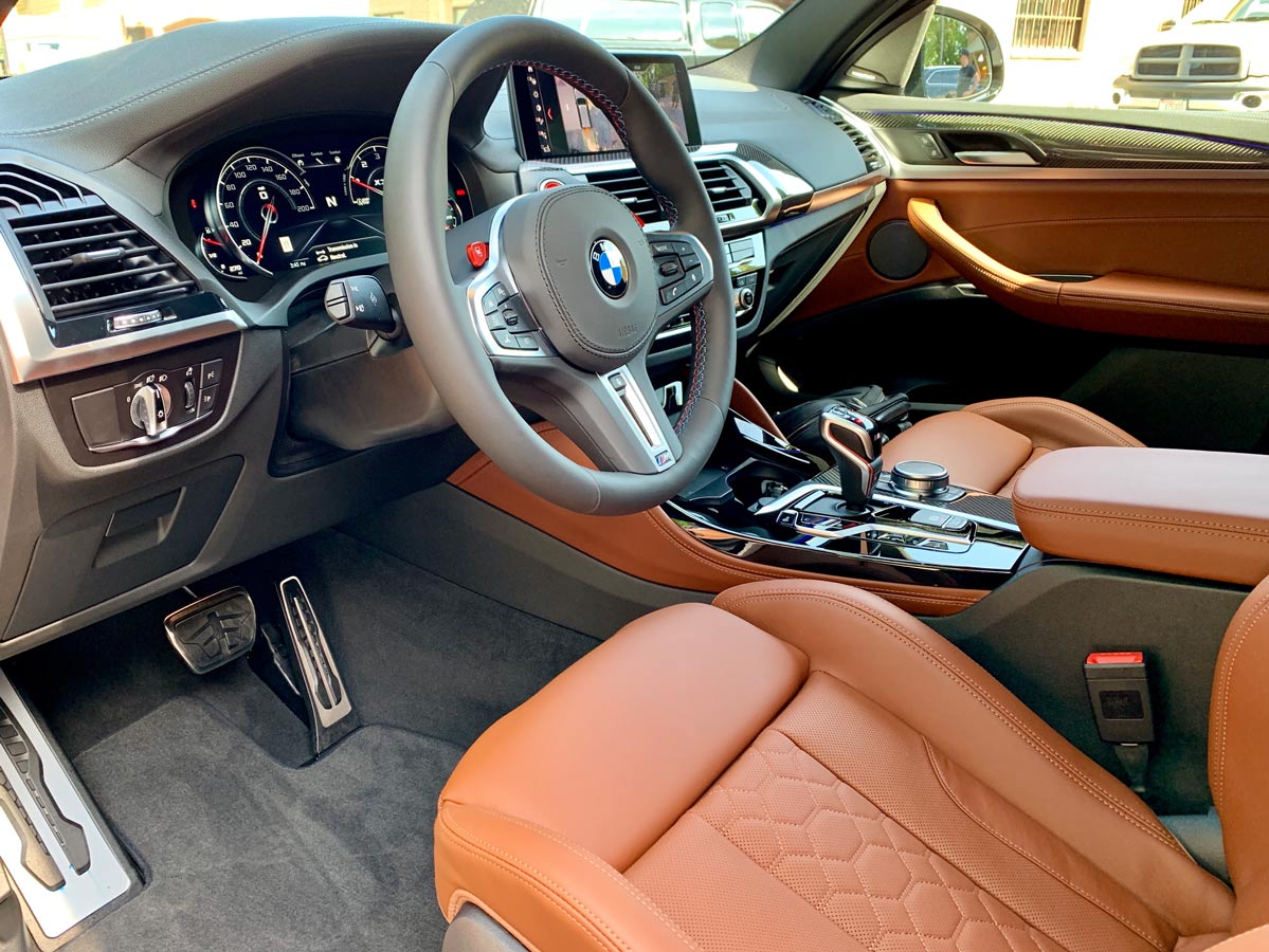 Finished Interior Detail of BMW 5-Series