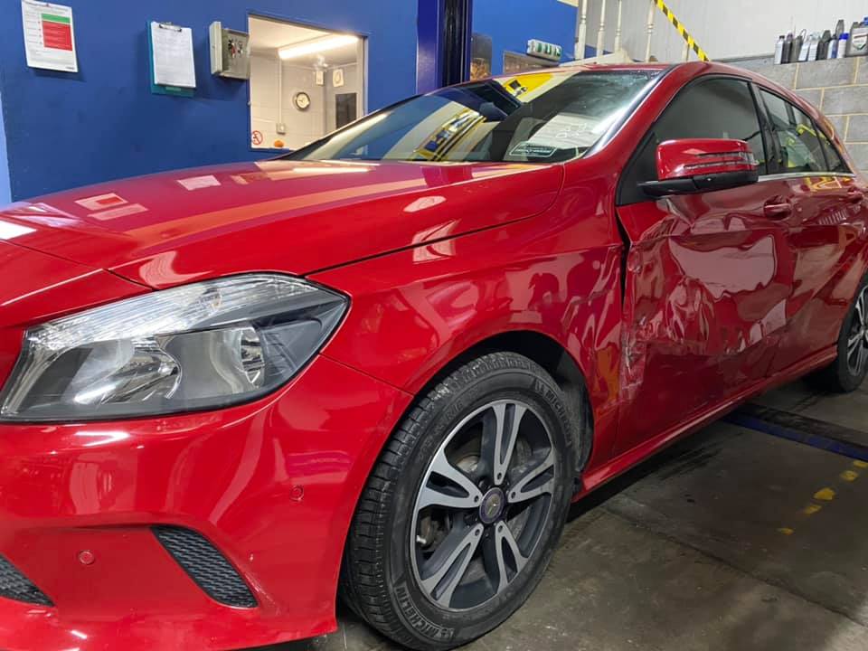 Car accident repairs