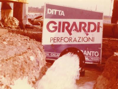 intervento di trivellazione pozzi