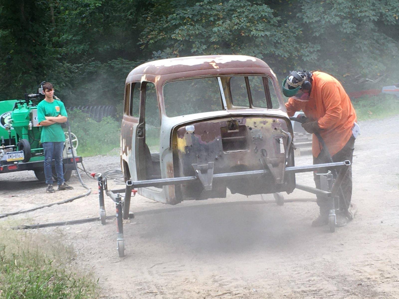 Automotive Dustless Blasting — Indiana, PA — Keystone Dustless Mobile Media Blasting LLC