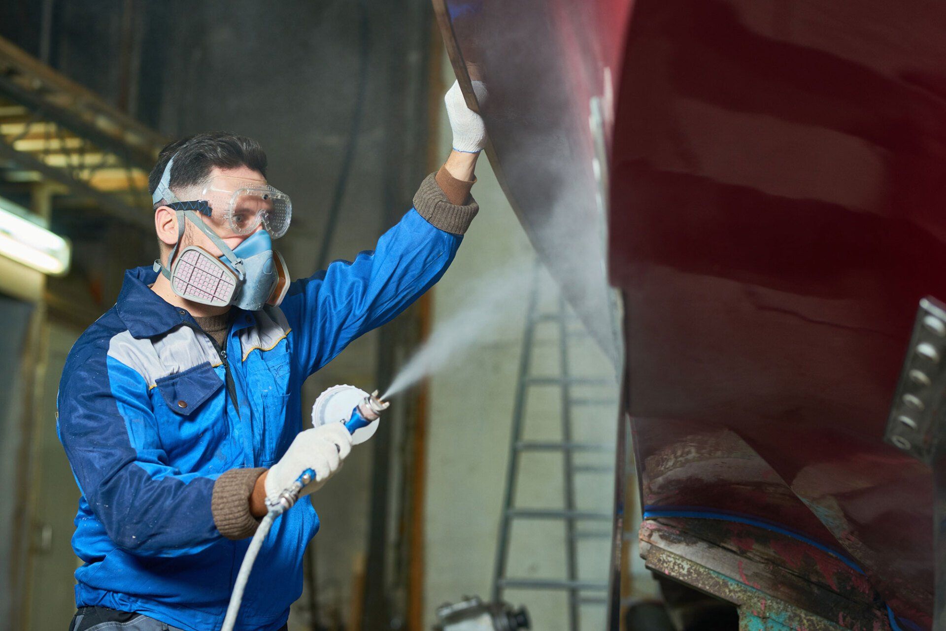 Marine Dustless Blasting — Indiana, PA — Keystone Dustless Mobile Media Blasting LLC
