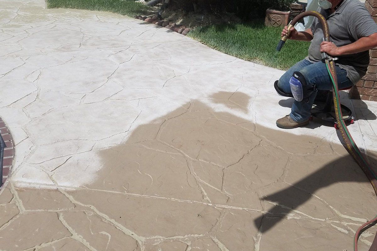 Patio Cleaning — Indiana, PA — Keystone Dustless Mobile Media Blasting LLC
