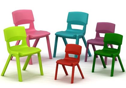 Colourful chairs