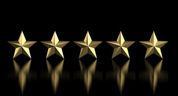 Car hire rated 5 star