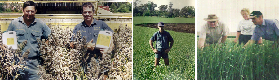 liquid nutrients in use across Dalby