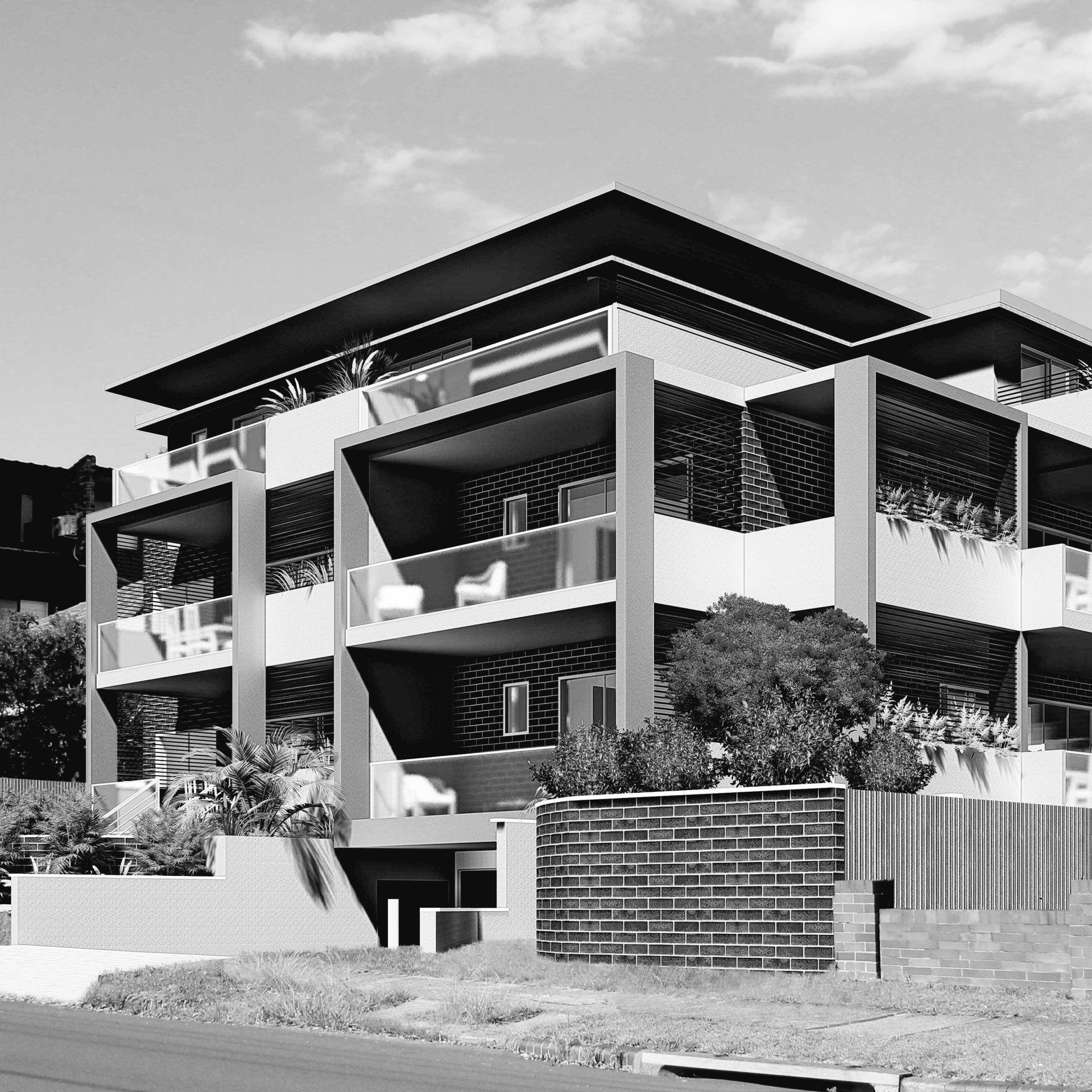Artist 's impression of Oatley development, NSW