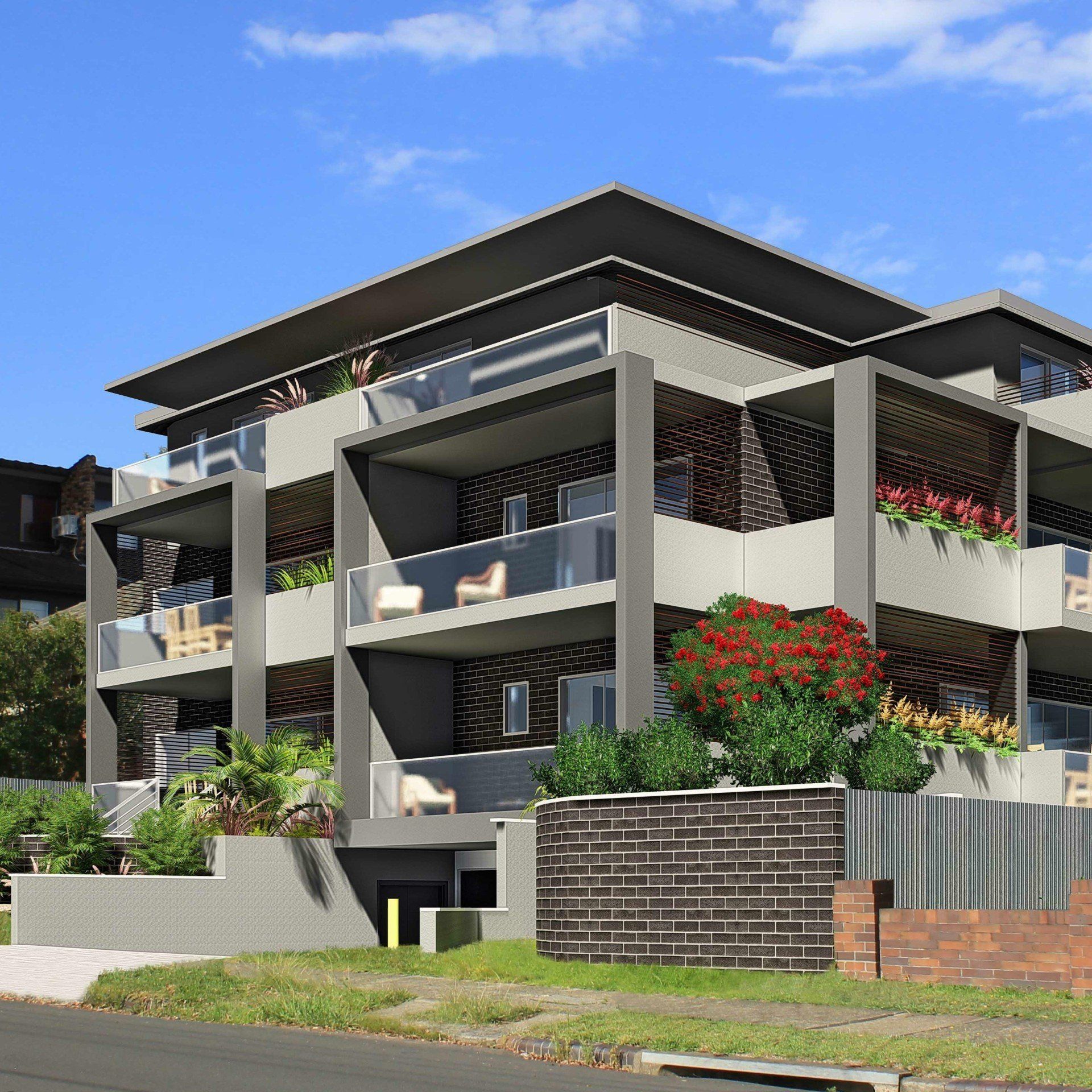 Artist impression of 39-41 Rosa Street, Oatley NSW