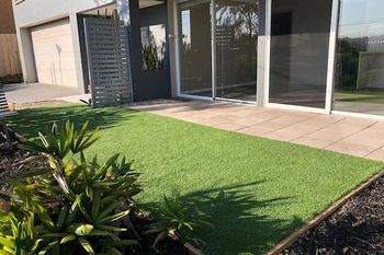 residential fake grass