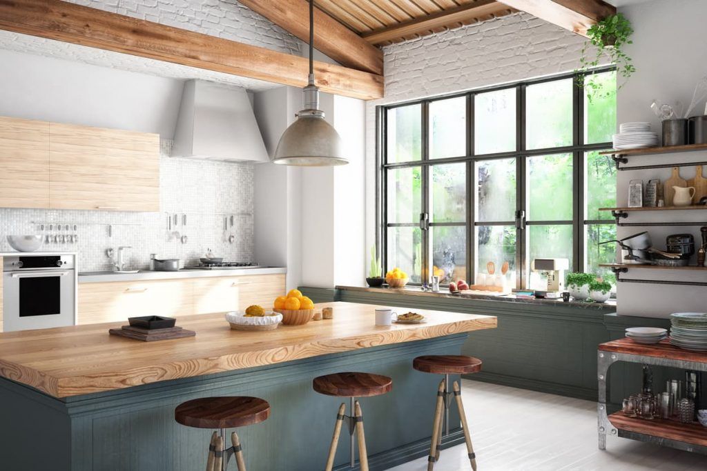 modern interior kitchen