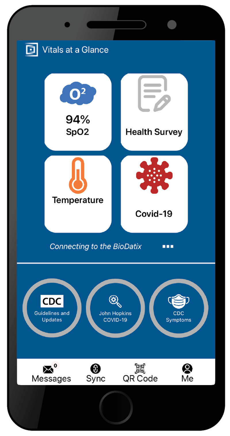 Covid Badge and Vital monitoring