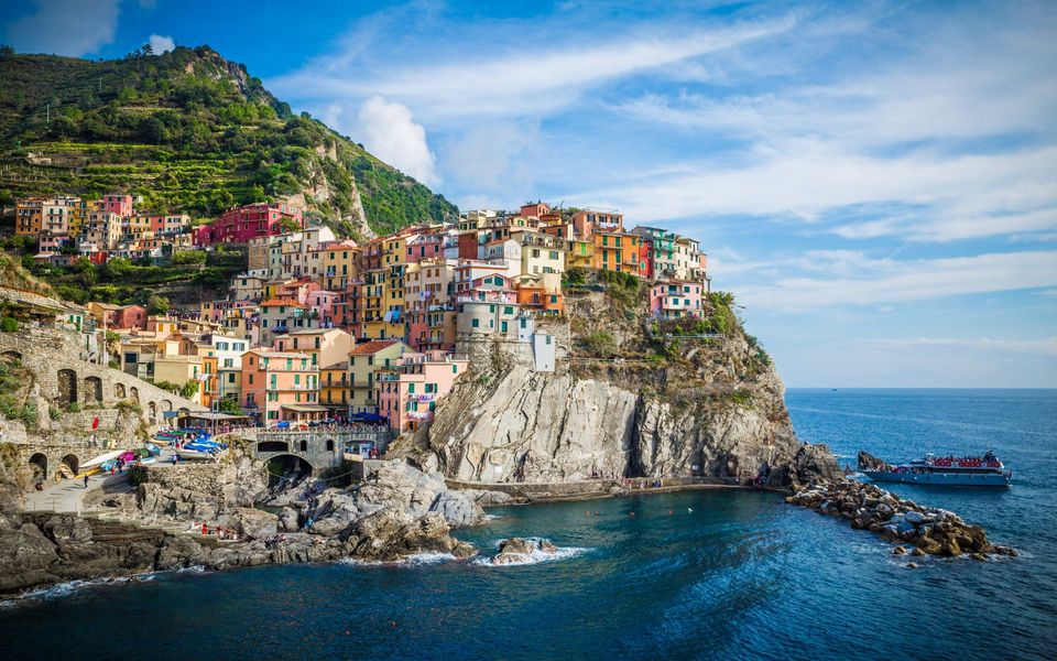 panorama località cinqueterre