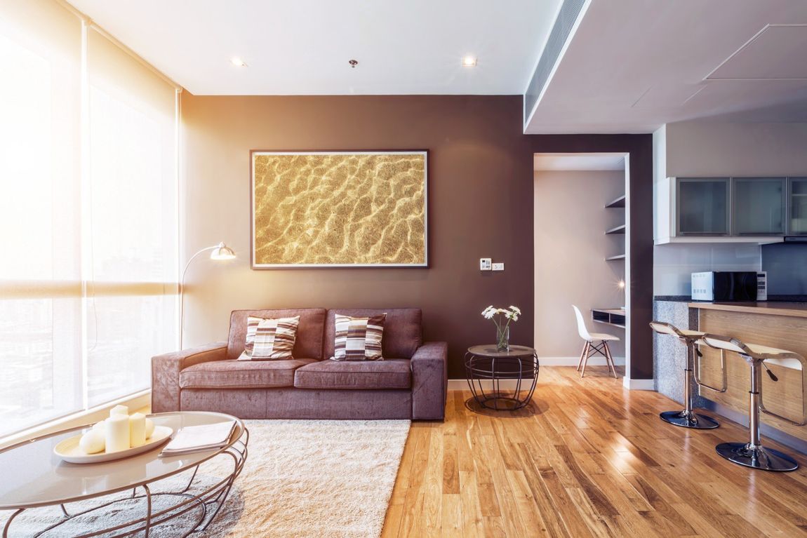 casa dallo stile moderno con parquet