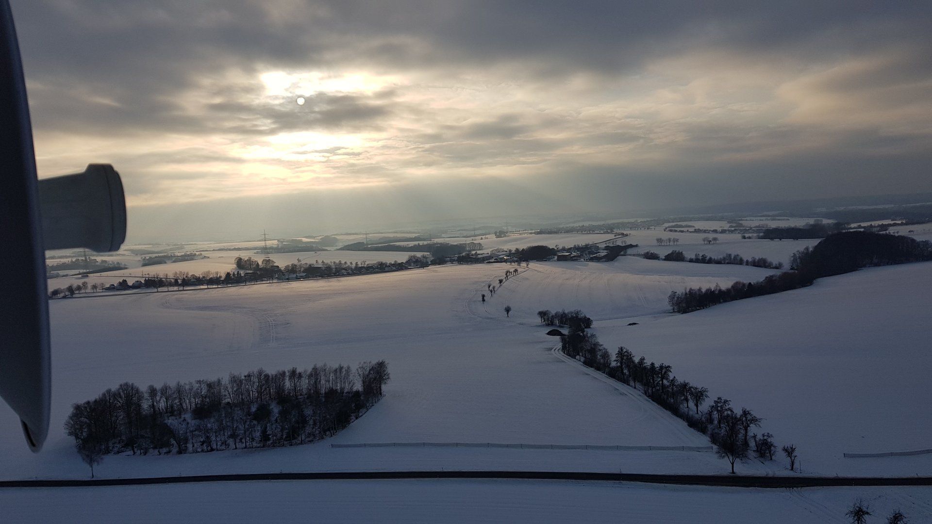 Aussicht Schnee