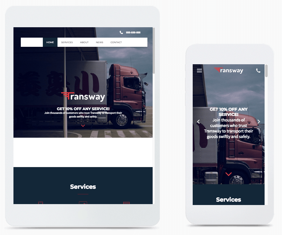 Logistics Website Builder