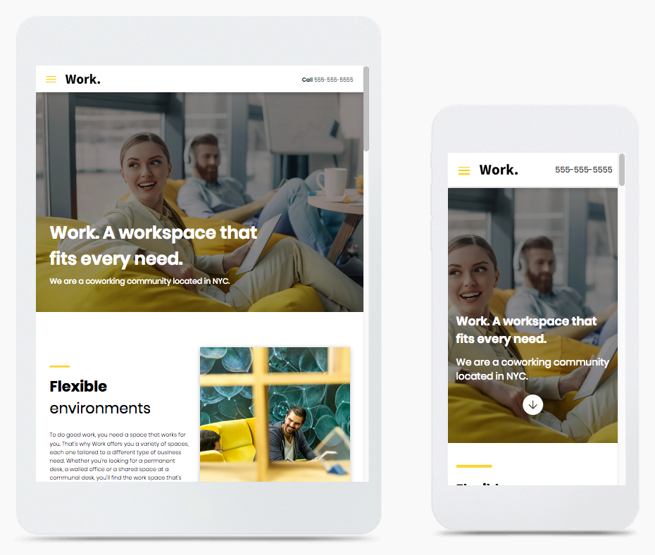 Coworking Website Builder