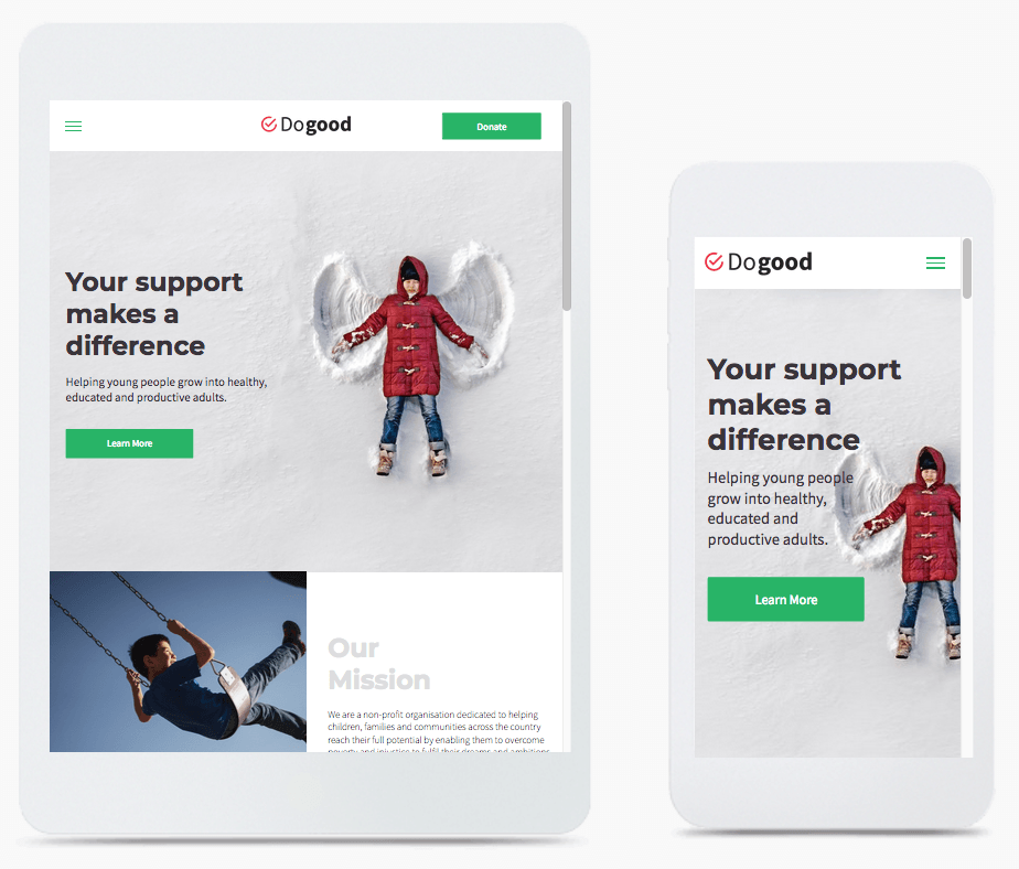 Not-for-Profit Website Builder