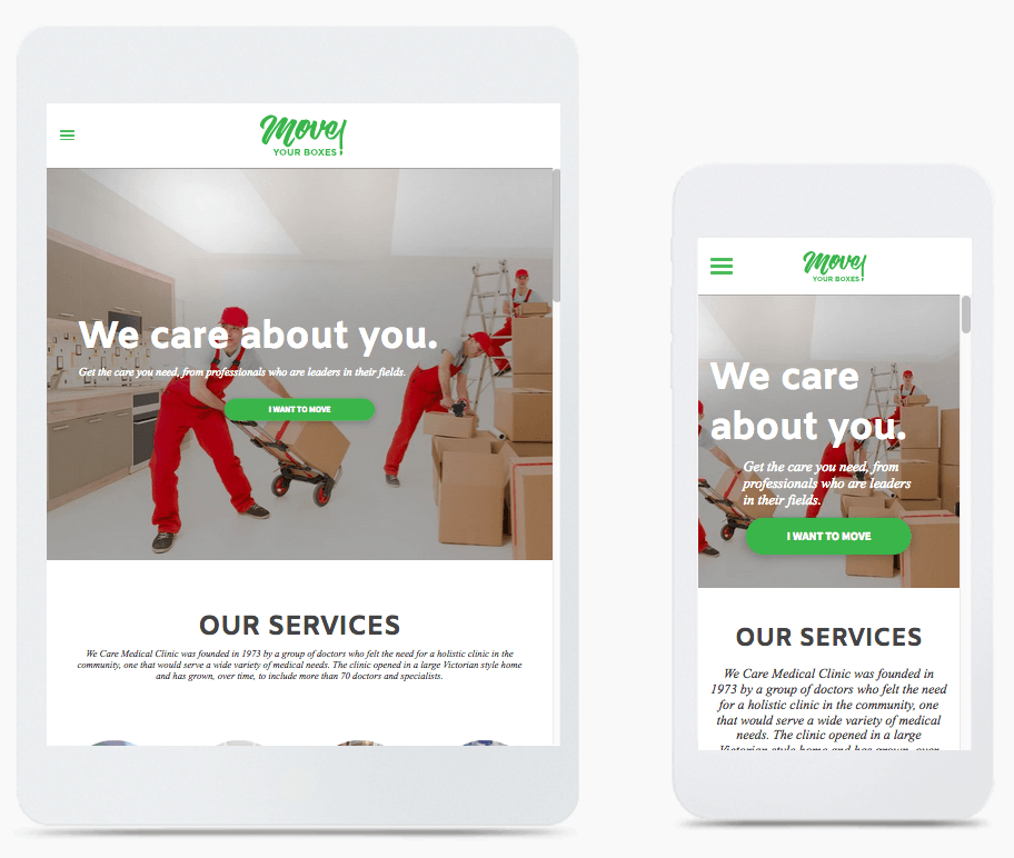 removalists Website Builder