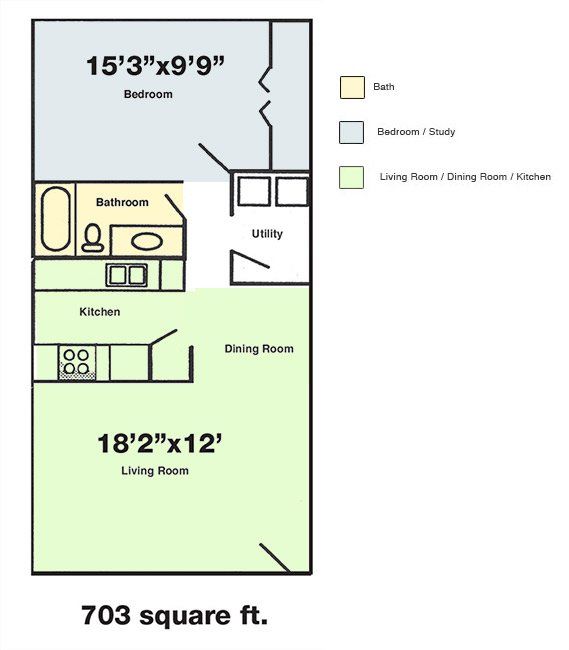 Quail Run Apartments floor plans