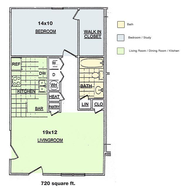 Quail Run Apartments floor plans