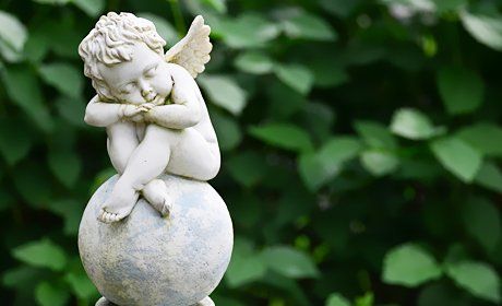 Marble statues