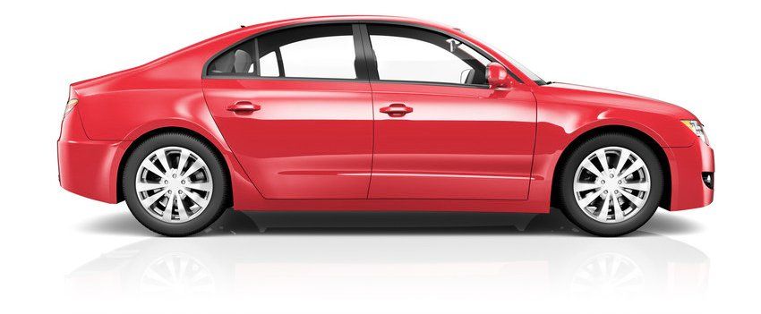 Red car
