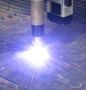 Welding in progress