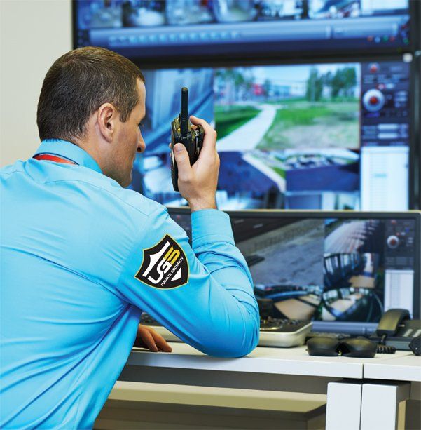 Security Guard On Duty — Los Angeles, CA — UGS Private Security Guards Security Guard On Duty — Los Angeles, CA — UGS Private Security Guards