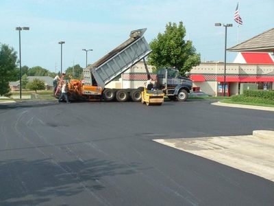 Striping Service — Dorr, MI — Stallard & Sons Paving Striping Service — Dorr, MI — Stallard & Sons Paving