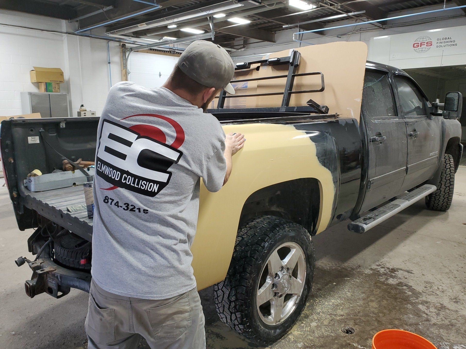 Quarter Panel Repair Work at Elmwood Collision in Tonawanda New York