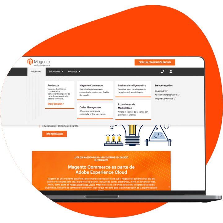 creacion de tiendas en magento mexico