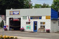 A view on the garage