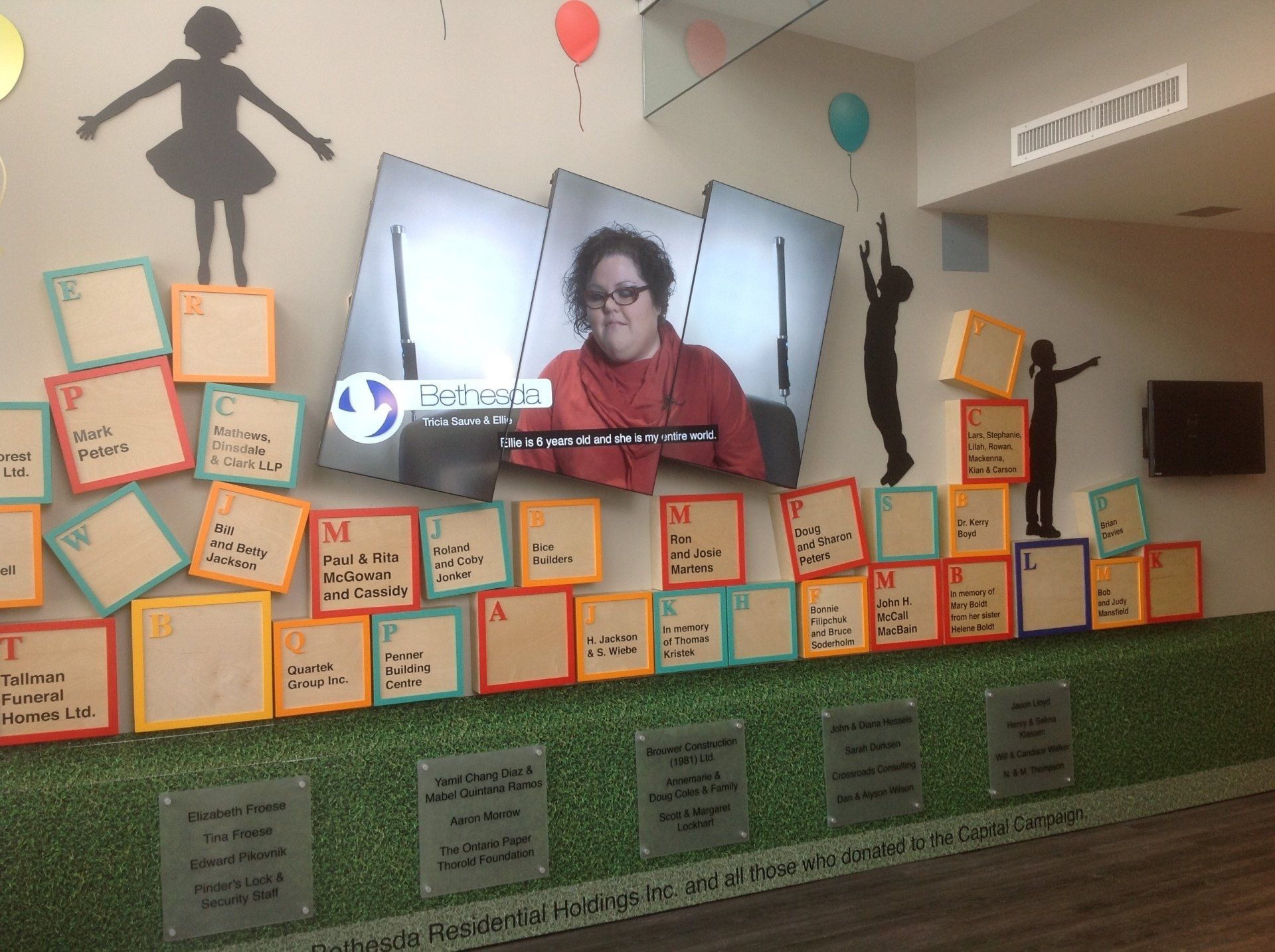Sideways Digital Signage