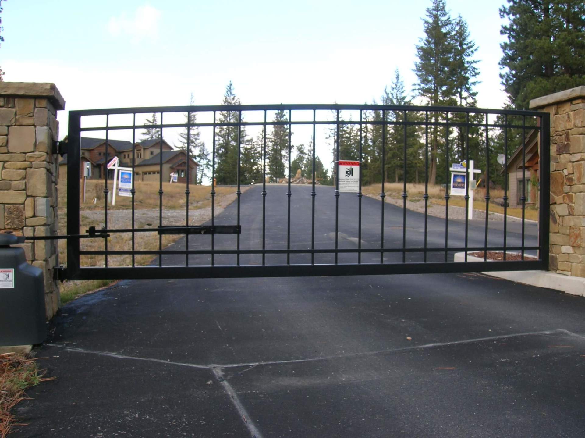 Entry Gate — Hayden, ID — American Fence Company