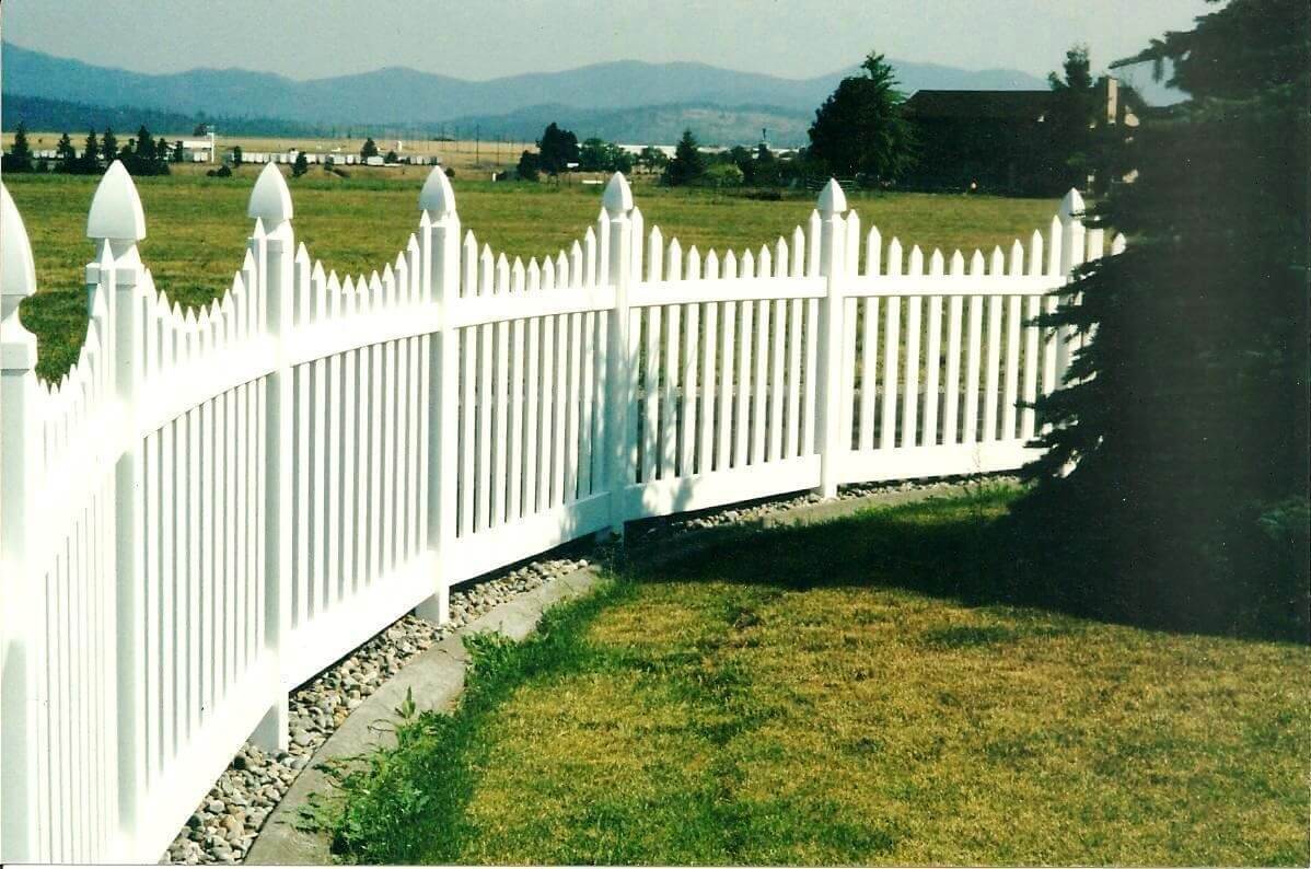 White Wood Fences — Hayden, ID — American Fence Company
