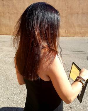 Facial Waxing — Woman With Black And Red Hair in Albuquerque, NM