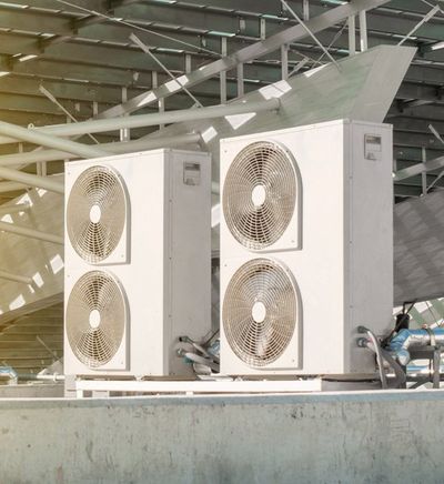 Air Conditioning System Outside Building — Appalachia, VA — Better Air Heating and Cooling Air Conditioning System Outside Building — Appalachia, VA — Better Air Heating and Cooling